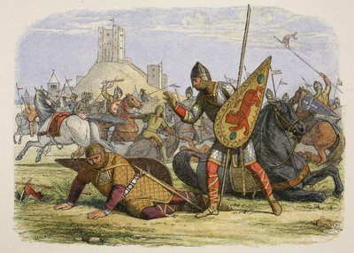 Robert blessant son père, le Roi Guillaume I, janvier 1079, de 